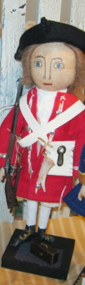 British Soldier Doll 9"