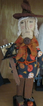 Scarecrow Doll 10"
